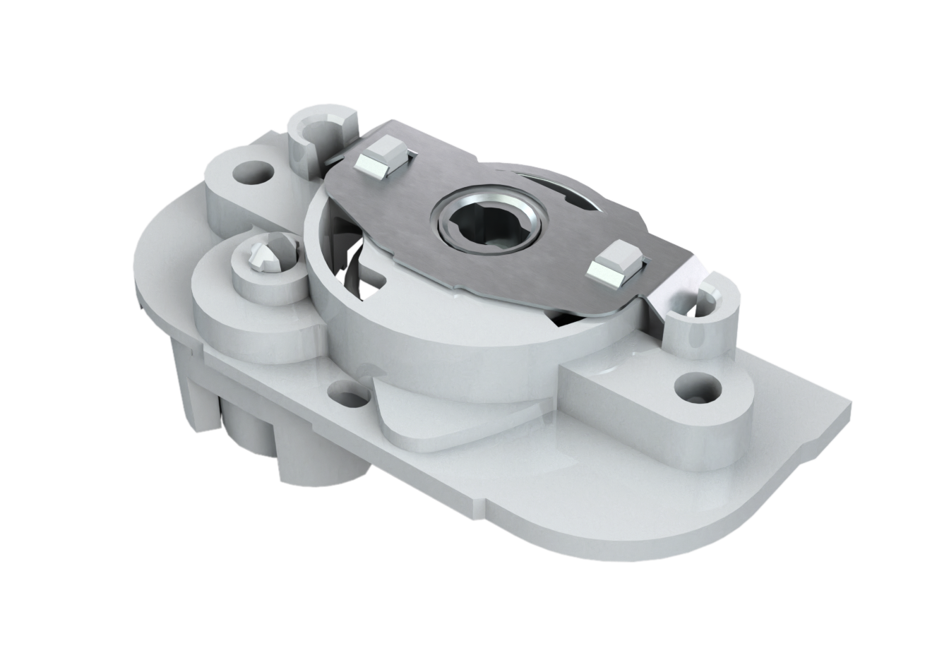 Integrated Lock and Tilt Latch Fusion® Flush Mount image 1